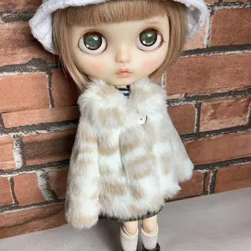 브라이스 아웃핏 애니멀 보아/레오파드/스텐칼라 숏코트 단품