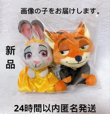 주토피아2 코텟토 펫탄 마스코트 닉 주디 2세트