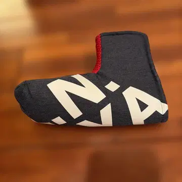 퍼터용 골프헤드커버 네이비/레드