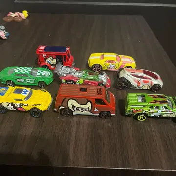 슈퍼 마리오 핫휠 미니카 8대 세트 절판 레어템 컴플리트