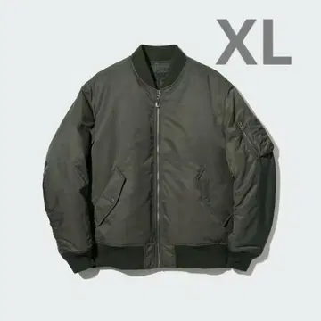 [ 새상품급 ] 유니클로 459618 MA 1 블루종 자켓 size XL