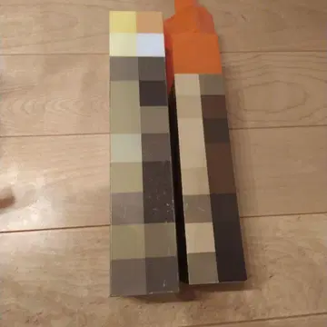 마인크래프트 횃불 2개 세트 약 30cm 완구 피규어