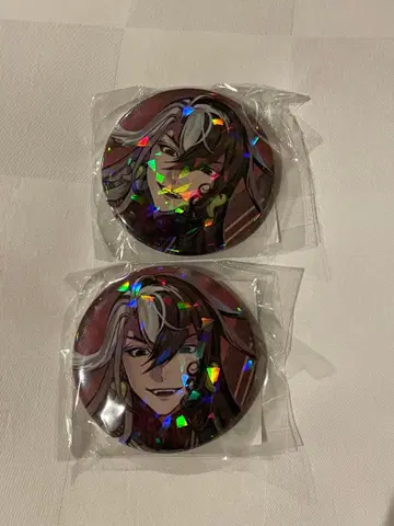 FGO 호텔 칼데아 한정판 캡슐 토이 캔뱃지 아시야 도만 x 2