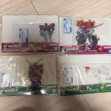 G건담 제일복권 아크릴 스탠드 D상 E상 세트