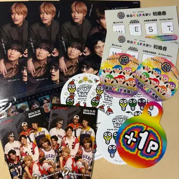 WEST. 스티커 엽서