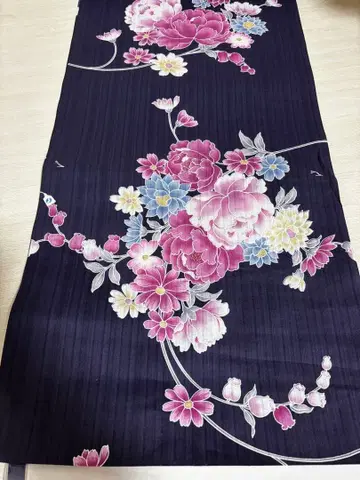 vivi 꽃무늬 유카타 옷감