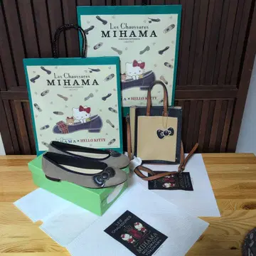 한정판 MIHAMAkitty 100주년 기념 콜라보 키티 숄더백 & 펌프