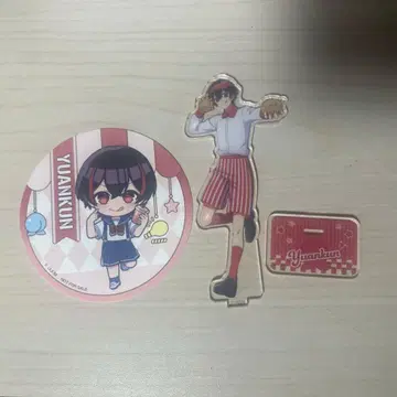 카라피치 컬러풀 피치 유안군 아크릴 스탠드 코스터 다이너 도쿄돔