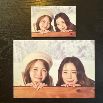 NiziU Winter Trip 스퀘어 캔뱃지 랜덤 마야 아야카