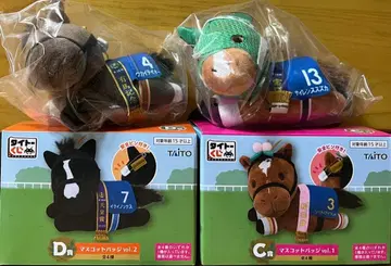 타이토 복권 C상 사일런스 스즈카 & D상 토카이 테이오 세트