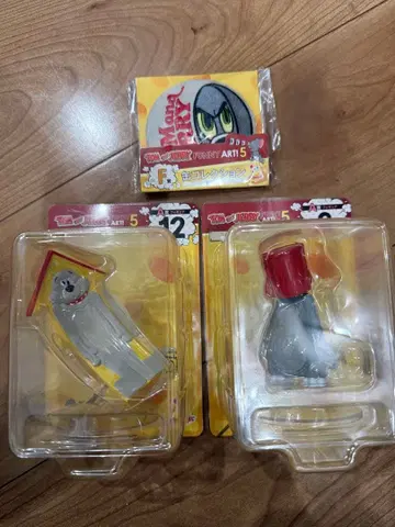 톰과 제리 피규어 세트 ART 5 제일복권 캔 거울