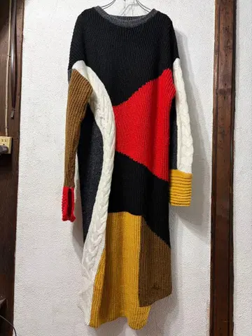 진품 구제 의류 빈티지 니트 원피스 미국 빈티지 의류 미국 수입