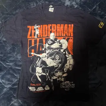 하드코어 초콜릿 젠다맨 T셔츠 사이즈 M 네이비