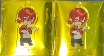 홀로스타즈 홀로스타 GiGO 콜라보 카페 아크릴 키링 하나사키 미야비