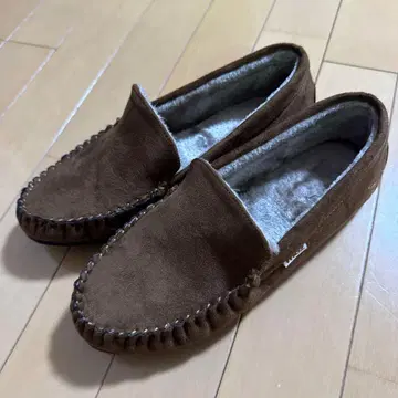 moz 모즈 모카신 스웨이드 느낌 플랫 밑창 이너 보아