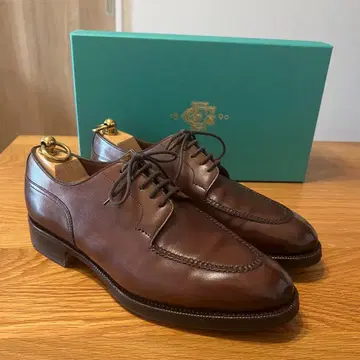 컨디션 최상 에드워드 그린 도버 32 라스트 7E 다크 오크 U칩