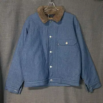 새상품 Ruler 한쪽 포켓 카라 퍼 워크 자켓 퀼팅 안감 Ruler