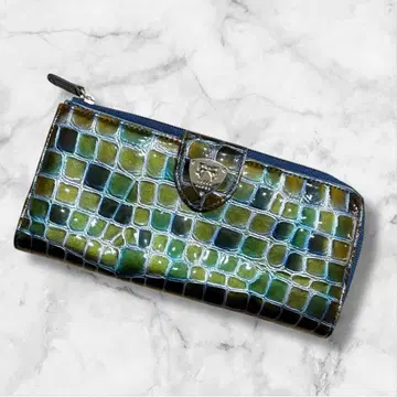 [ 미사용품 ] COCCO FIORE 앙 모드 장지갑 라운드 지퍼