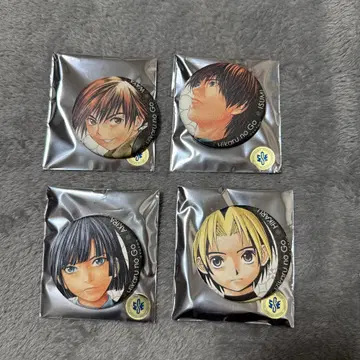 히카루의 바둑 원화전 복권 D상 캔뱃지 4종 캐릭터