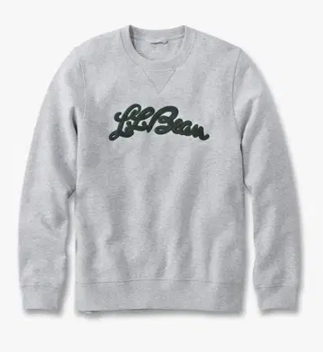 [ LL Bean 엘엘빈 ] 남성용 애슬레틱 맨투맨, 크루넥
