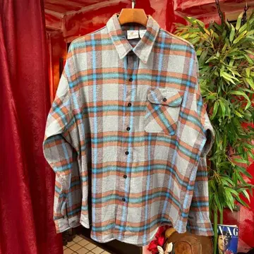80s PRENTISS flannel shirt
