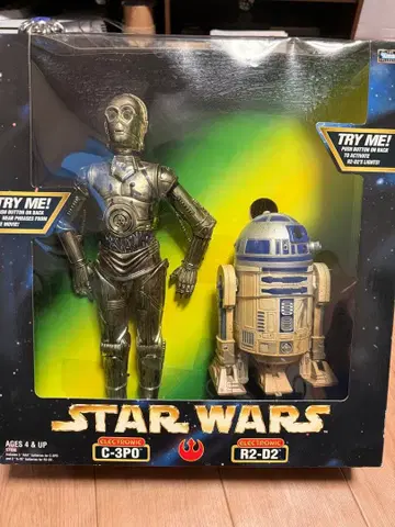 STAR WARS C-3PO & R2-D2 피규어 세트 12인치