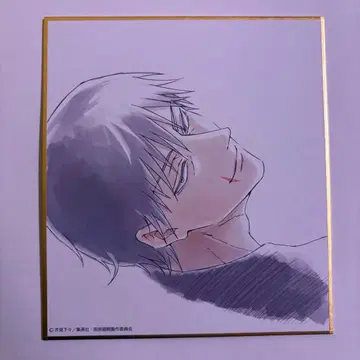 애니메이션 주술회전전 색지