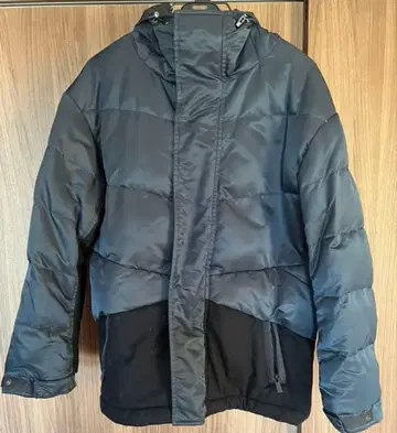 새상품급 UNIQLO +J 질 샌더 후드 부착 다운 자켓 코트