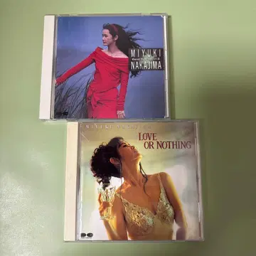 나카지마 미유키 앨범 2장 세트