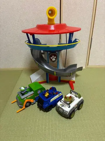 파우 패트롤 파우 스테이션과 비클 세트