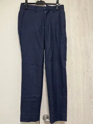 EDIFICE 네이비 울 팬츠