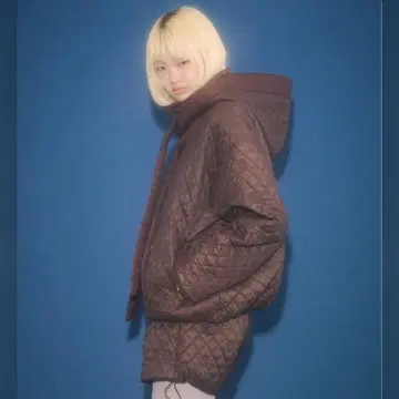 FEKETE 꽃무늬 퀼팅 2WAY 블루종