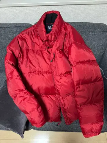 00s gap 다운 자켓 L 빨간색