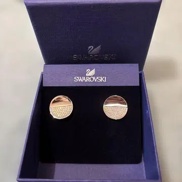 Swarovski 실버 크리스탈 귀찌