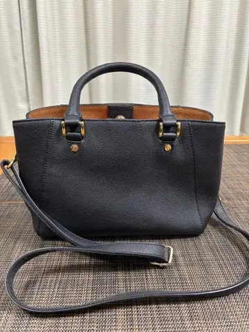 TOPKAPI 가죽 숄더백 블랙