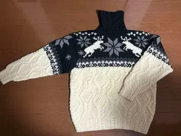 McGREGOR 니트 90s 하이넥 노르딕 레트로