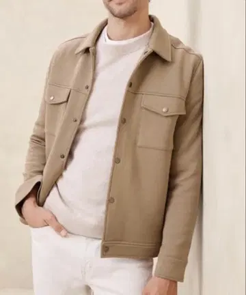 [ 미사용 새상품 ] BANANA REPUBLIC 스큐바 셔츠 자켓