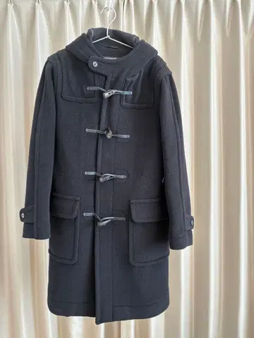 인버티어 더플 코트 블랙 36