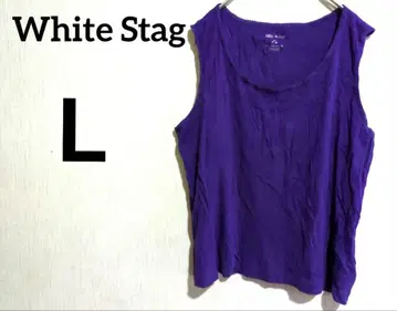 White Stag 보라색 탱크탑 [ L ]