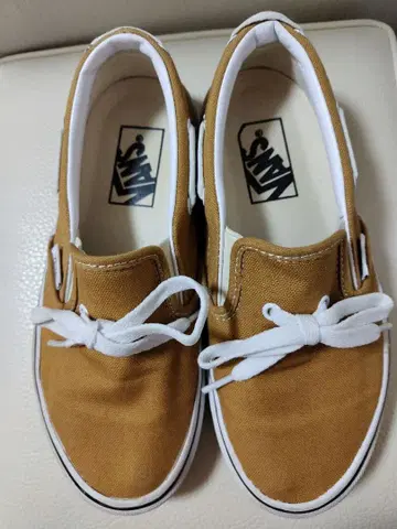 [ VANS ] 브라운 슬립온 스니커즈