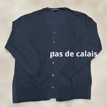 [ 새상품급 ] pas de calais 긴팔 가디건 블랙 36