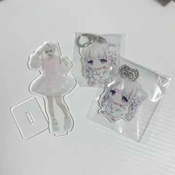 미우미오 설탕미오 아크릴 키링 아크릴 스탠드