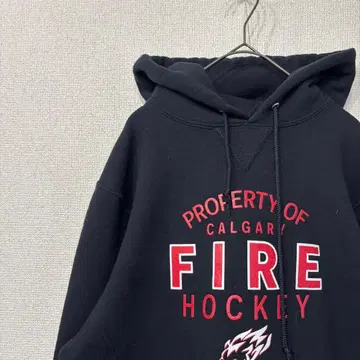 러셀 후드티 로고 블랙 팀 미국 빈티지 의류 M 3456