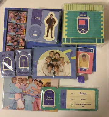 BTS 8주년 주사위 놀이 세트