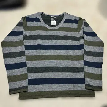 PPFM 남성용 니트 스웨터 M 보더