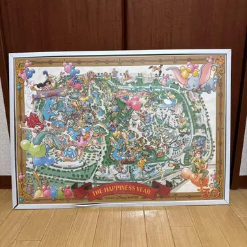 초레어 도쿄 디즈니 지도 30주년 포스터