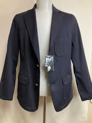 TAKEO KIKUCHI 네이비 테일러드 자켓/ 블레이저
