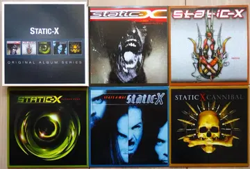 5CD 세트 새상품급 STATIC-X 오리지널 앨범 시리즈