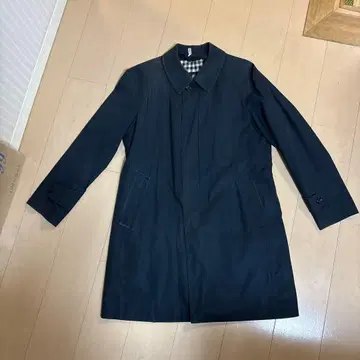 Aquascutum 스텐카라 코트 네이비