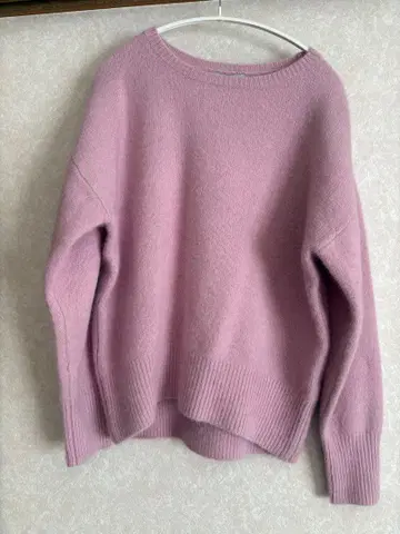 GREENLABELRELAXING 후레테 헤어리 니트